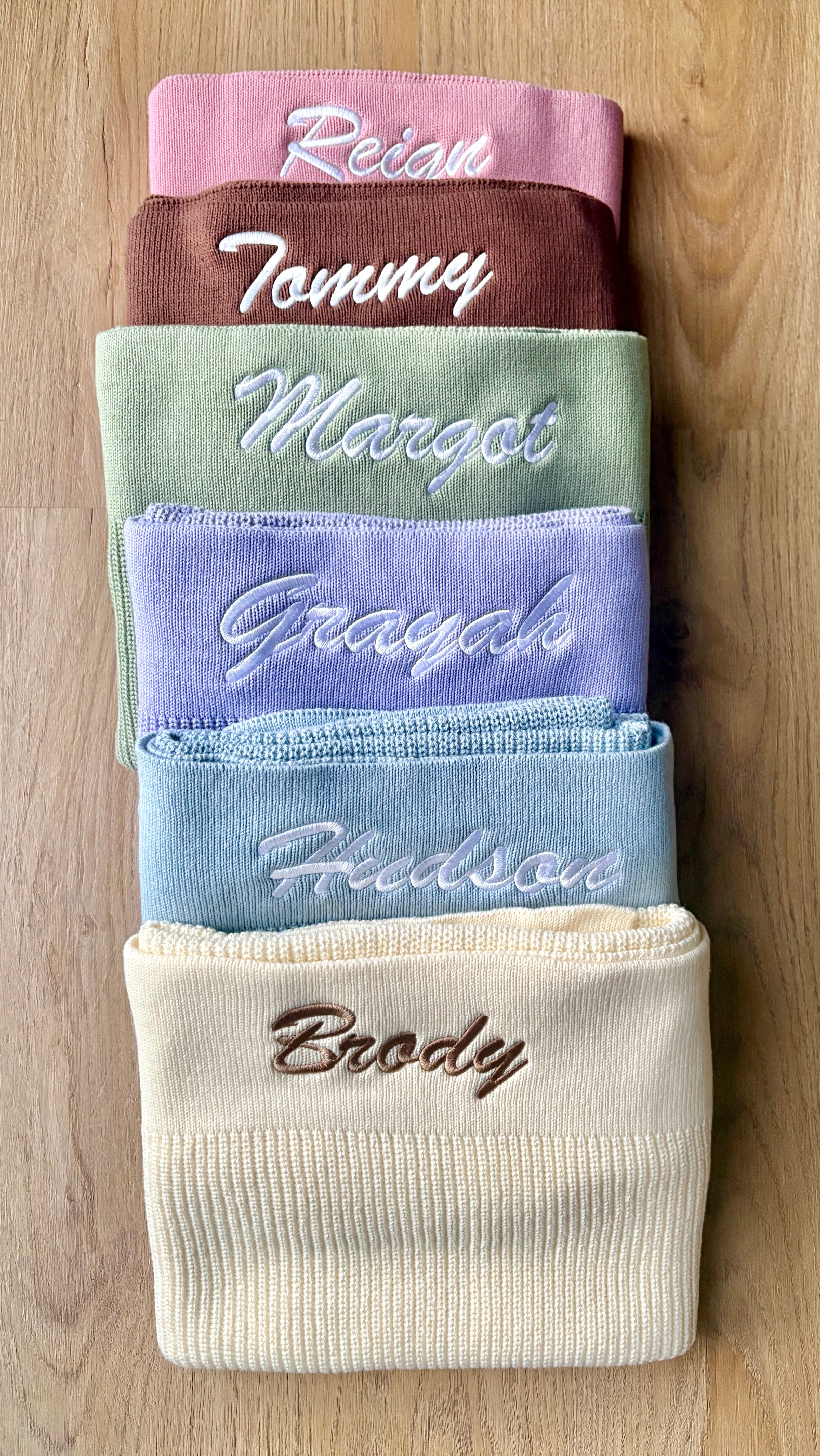 Personalised Embroidered Baby Blanket