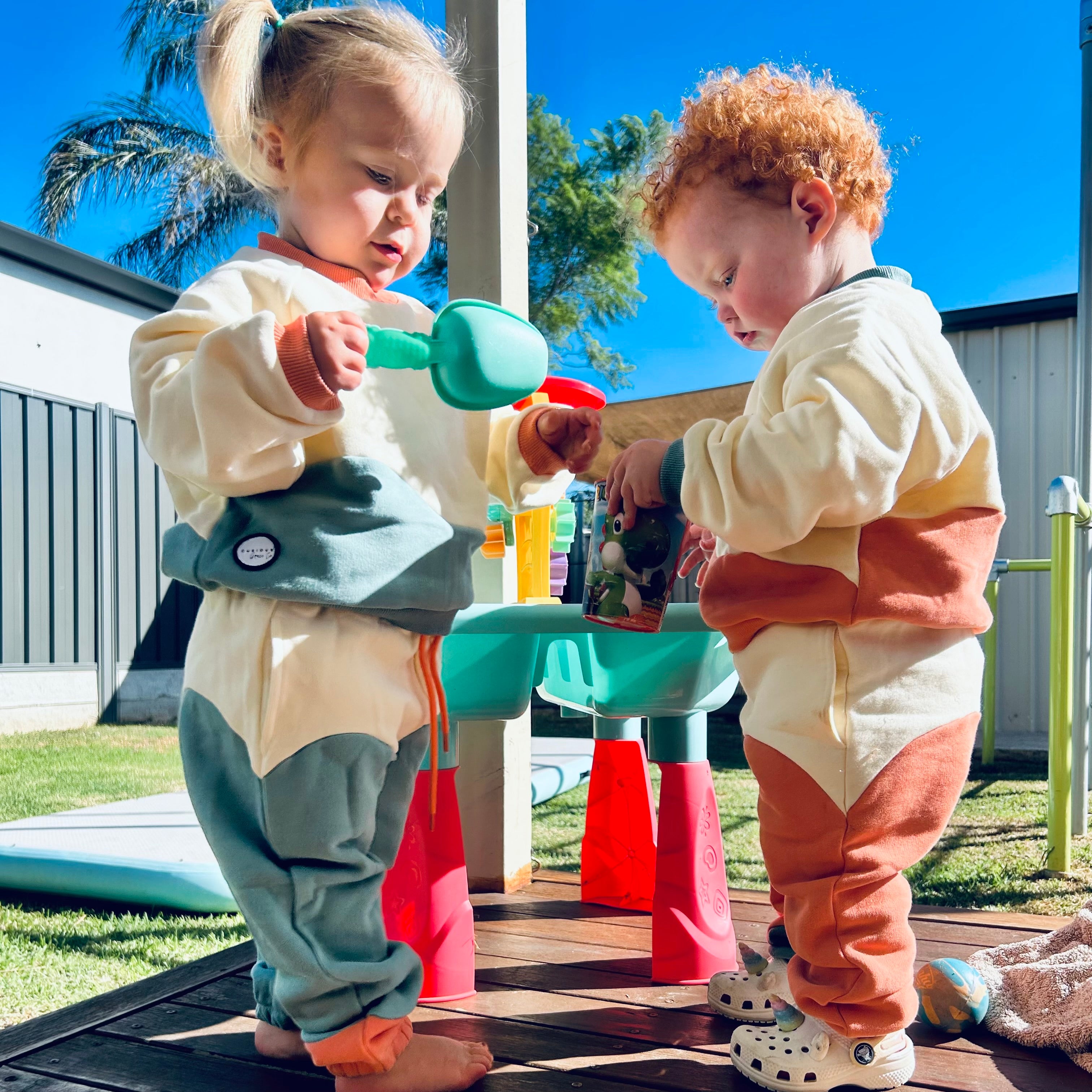matching clothing sets tracksuits for toddlers