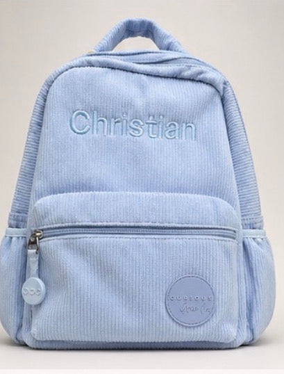 ‘Christian’ Blue Backpack