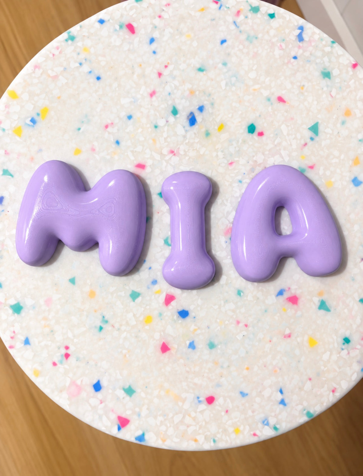 Personalised Bubble Letters