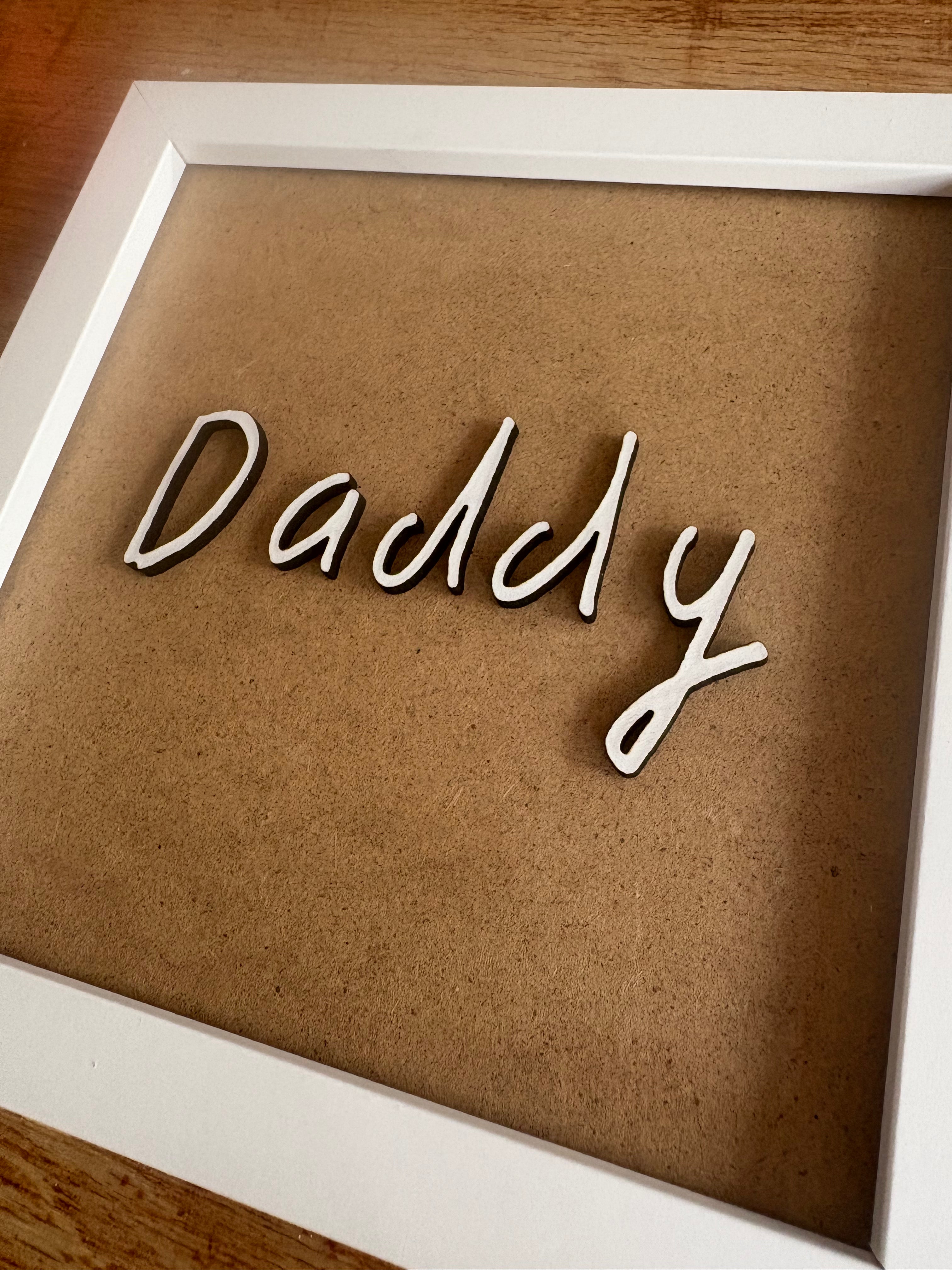 Personalised Keepsake Frame
