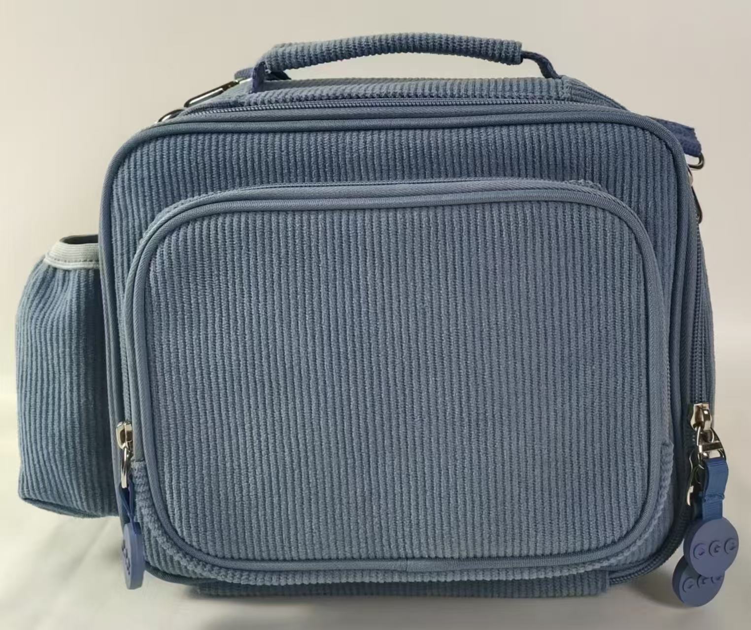 Corduroy Lunch Bag (with personalised option)