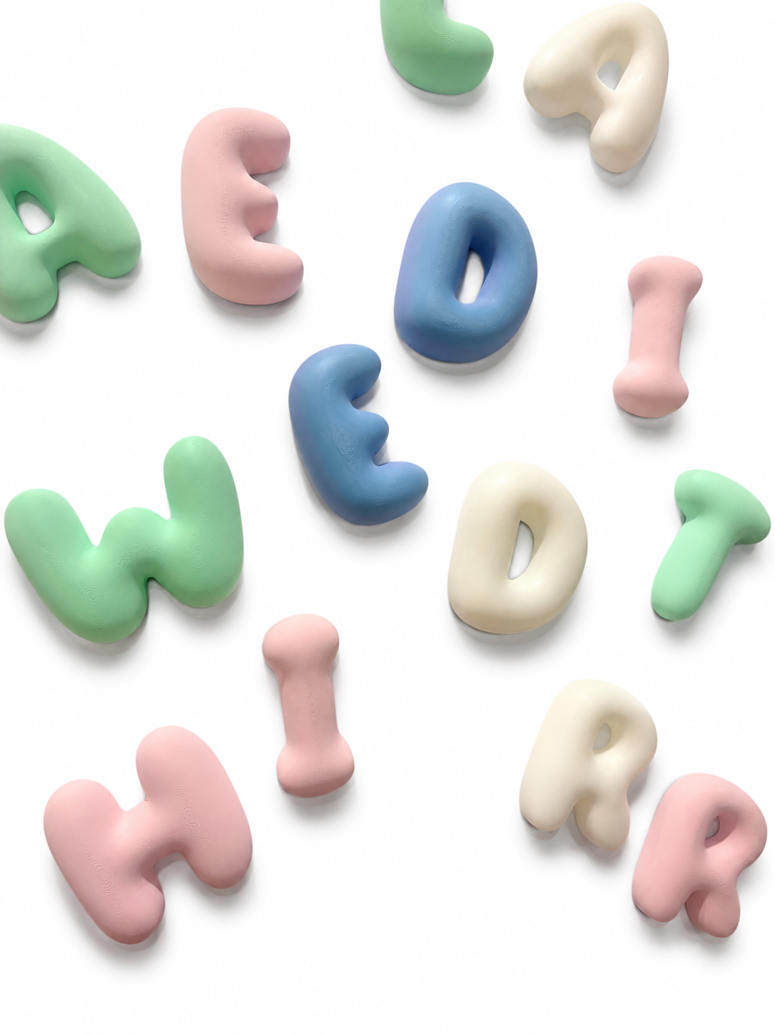 Personalised Bubble Letters