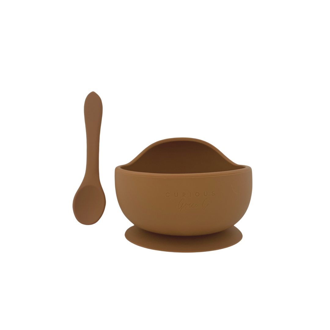 Silicone Bowl and Spoon Set