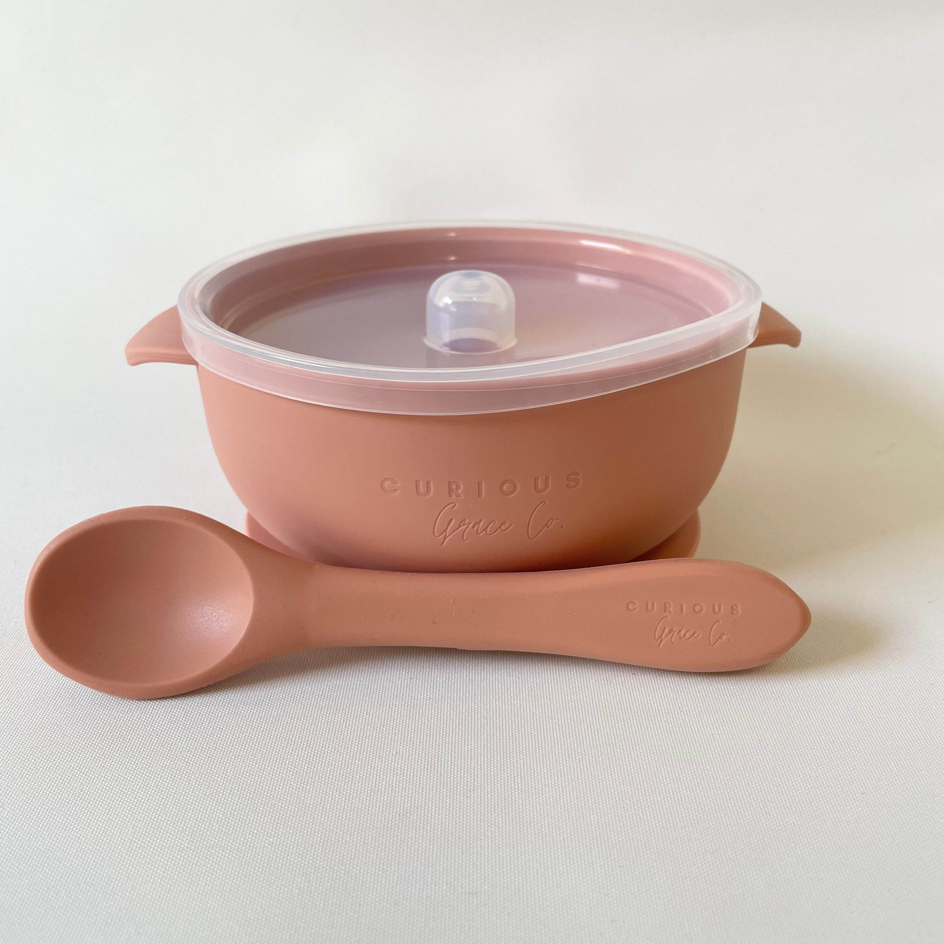 Silicone Bowl and Spoon Set