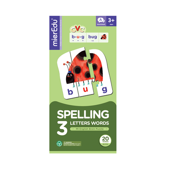 mierEdu Spelling 3 Letters Words Puzzle