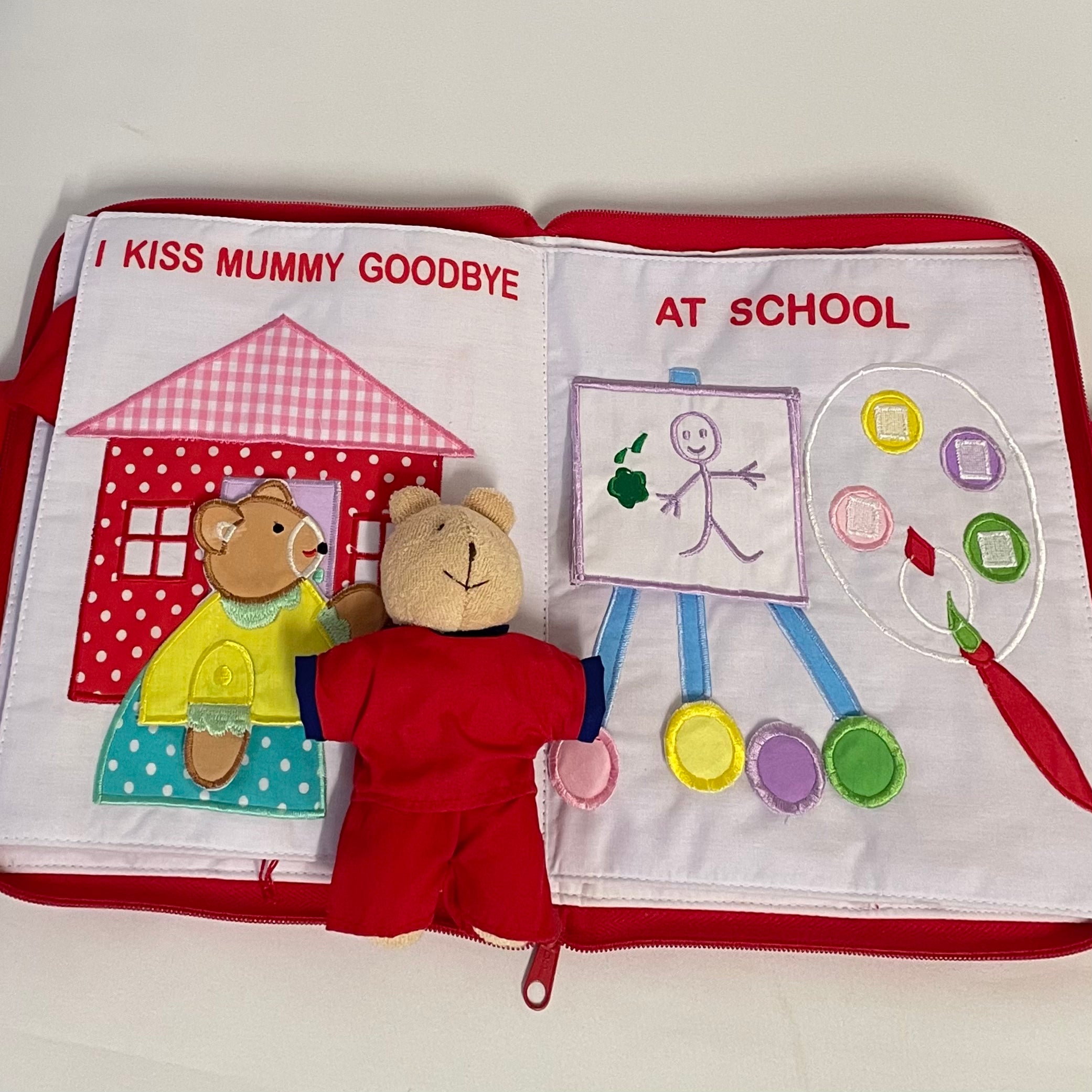 Cloth Activity Book - My Day