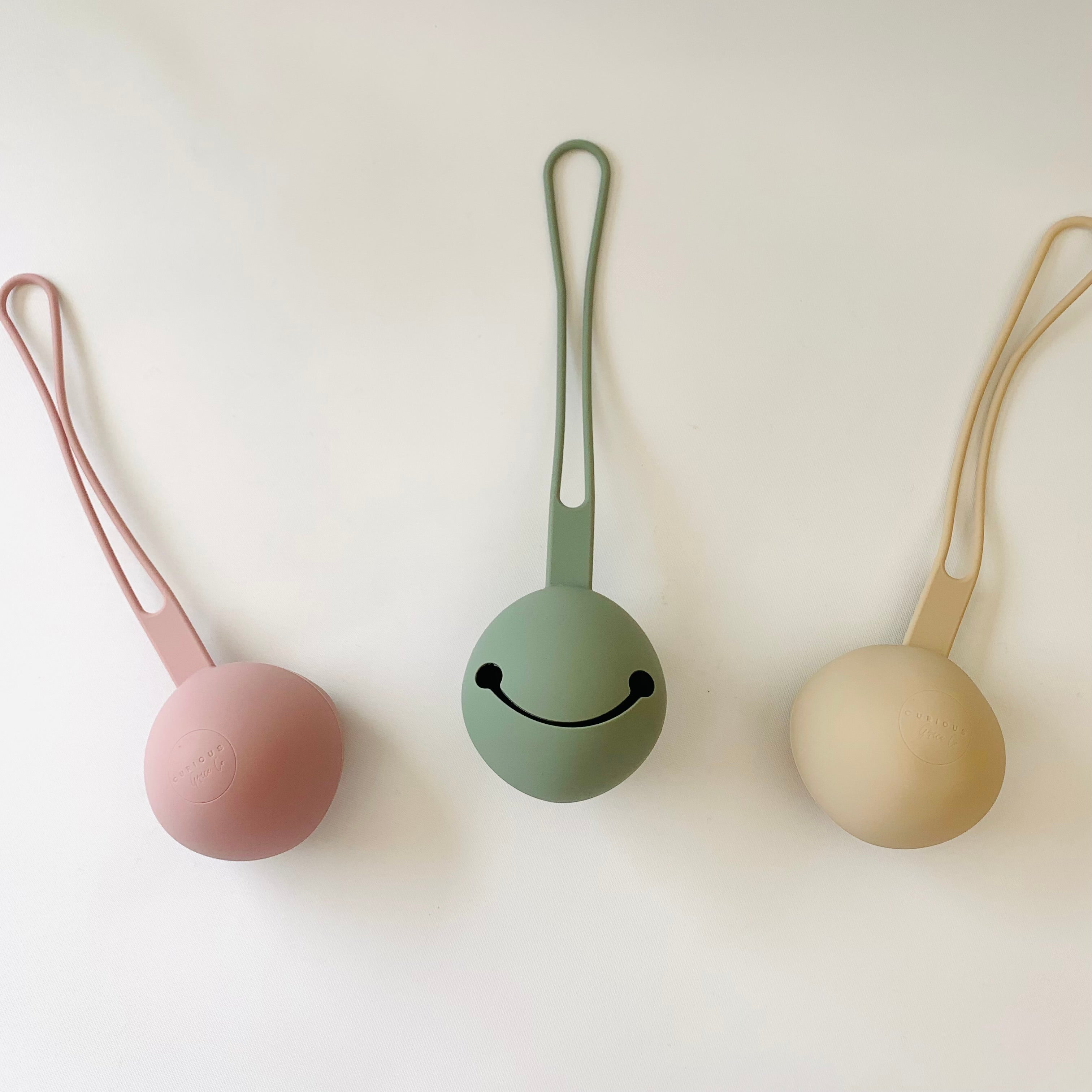 Curious Grace Co. Dummy Case in beige, sage and pink on SALE