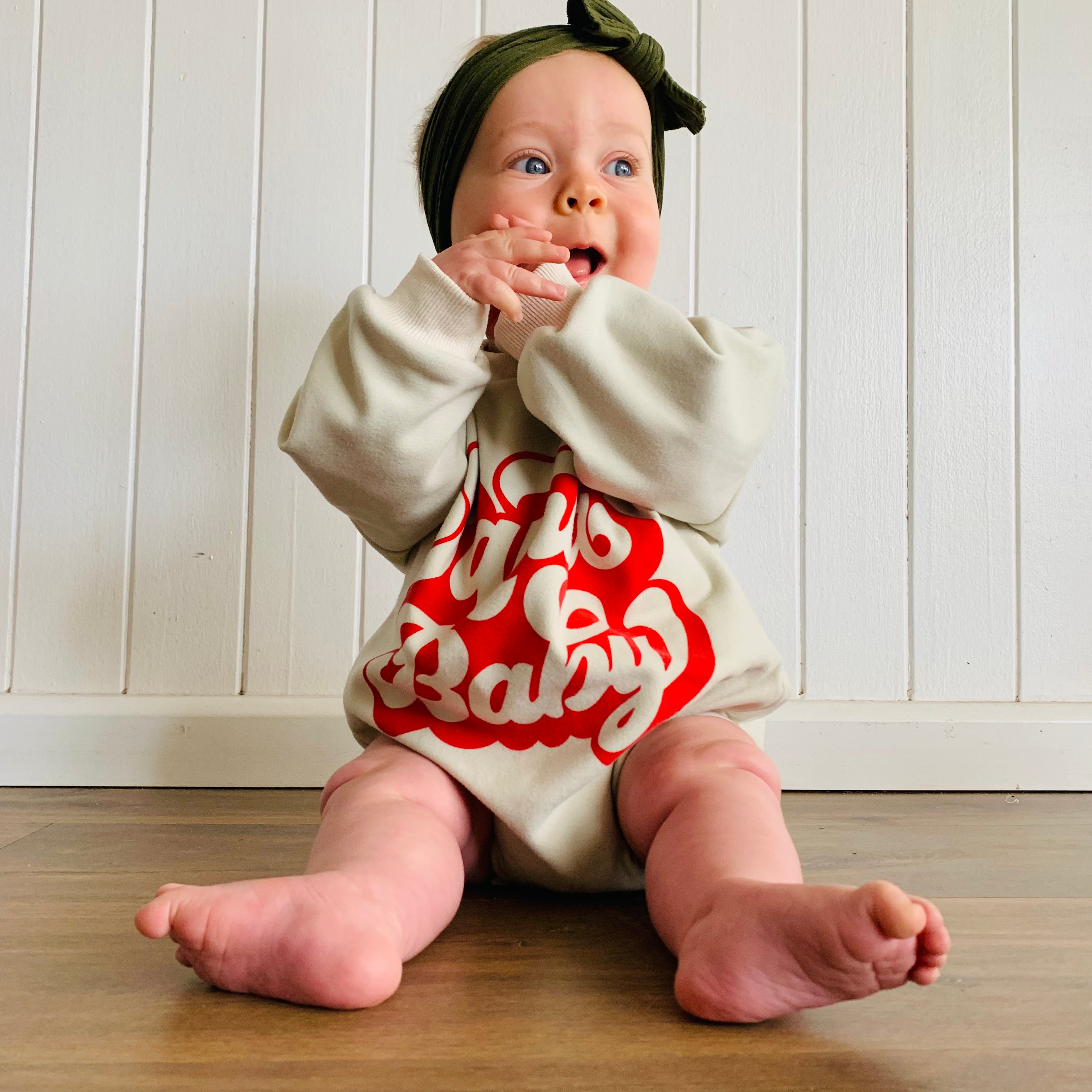 Santa Baby Romper