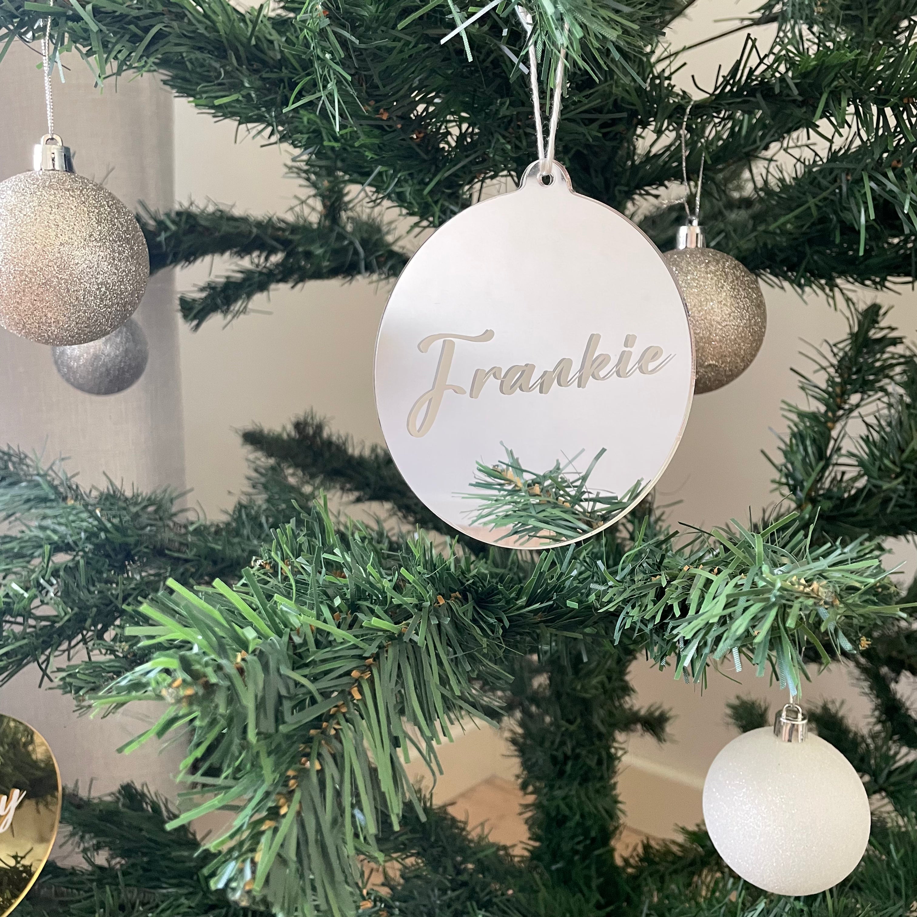 Personalised Christmas Bauble