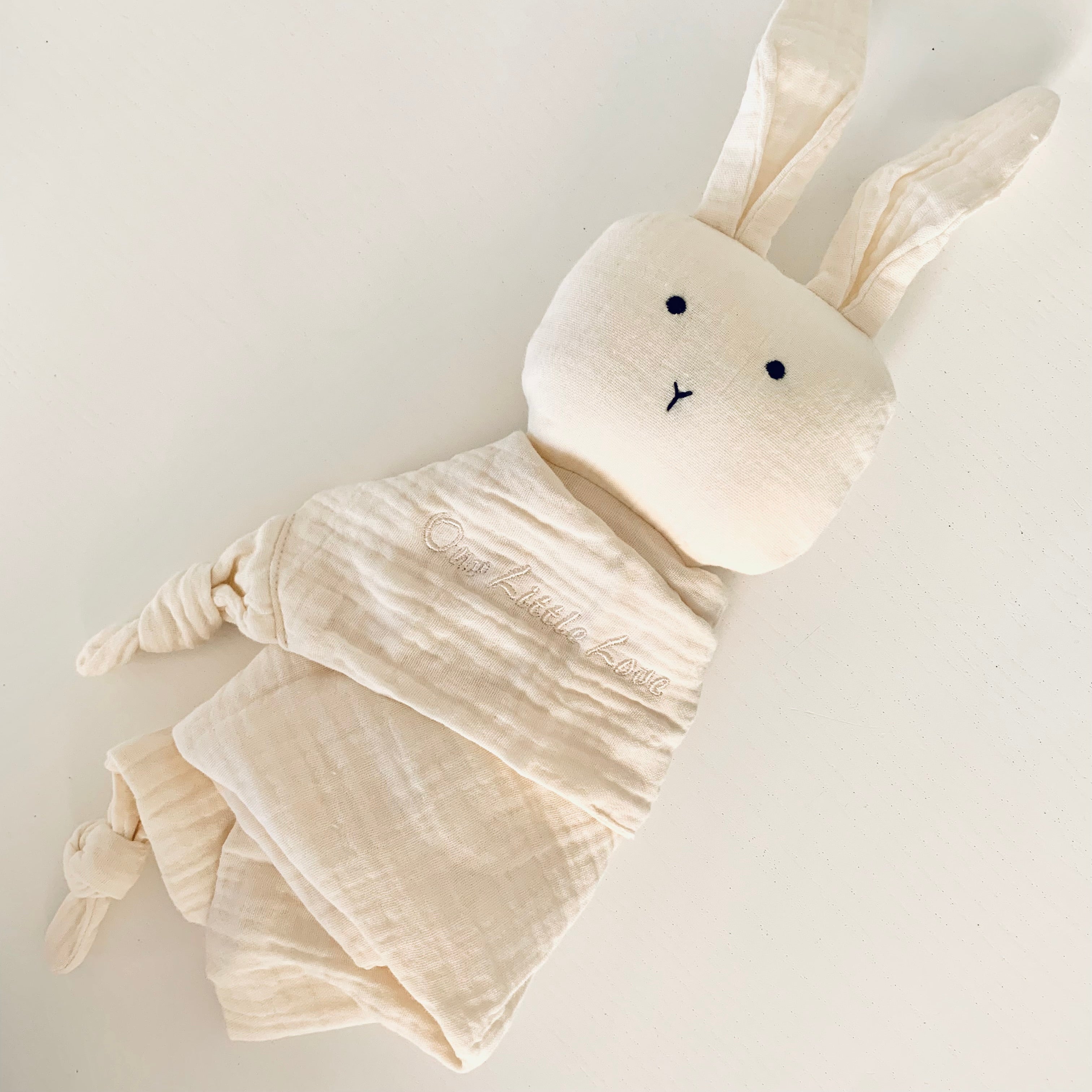 Baby Keepsake Bunny (with personalised option)