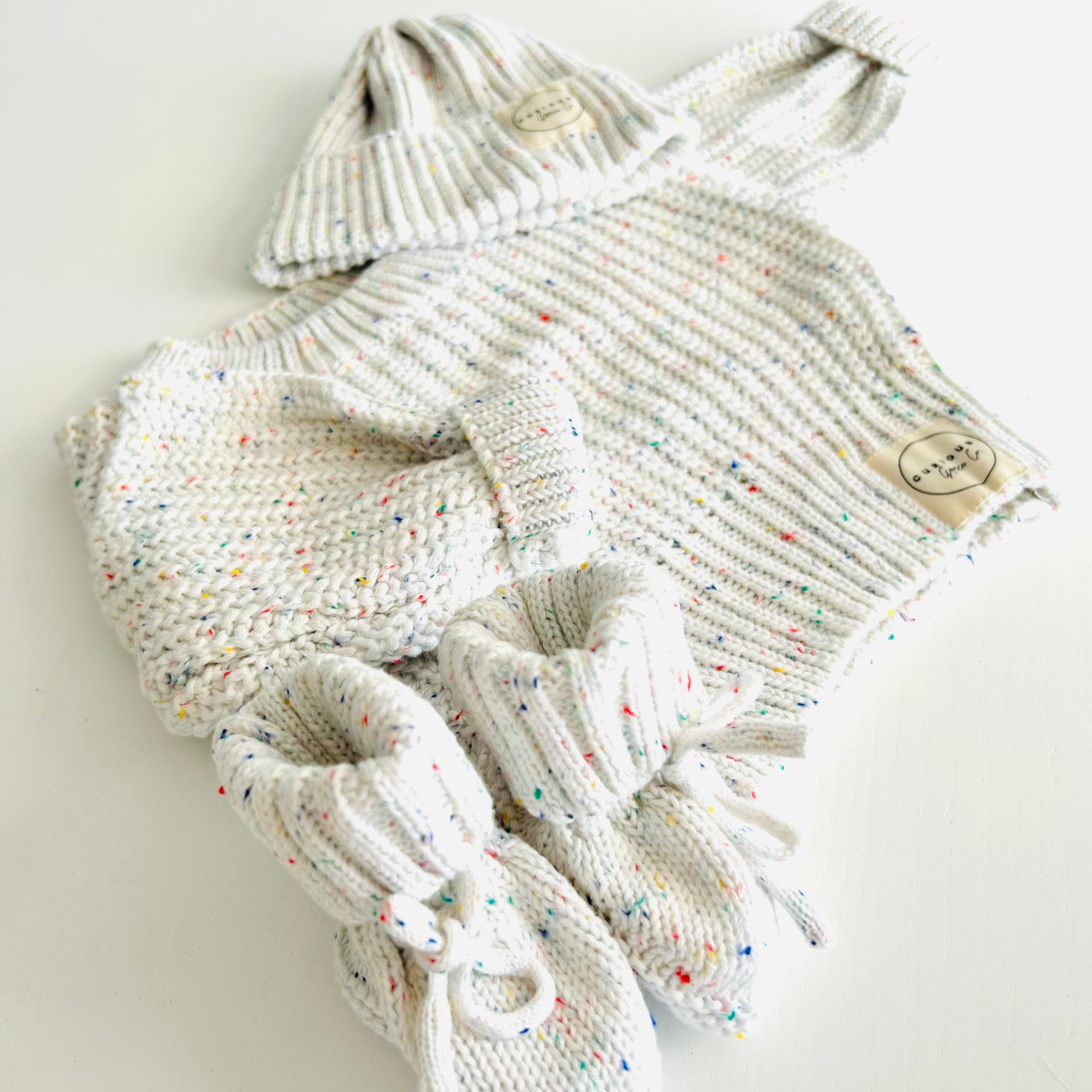 Speckled Knit Jumper (with personalisation option)