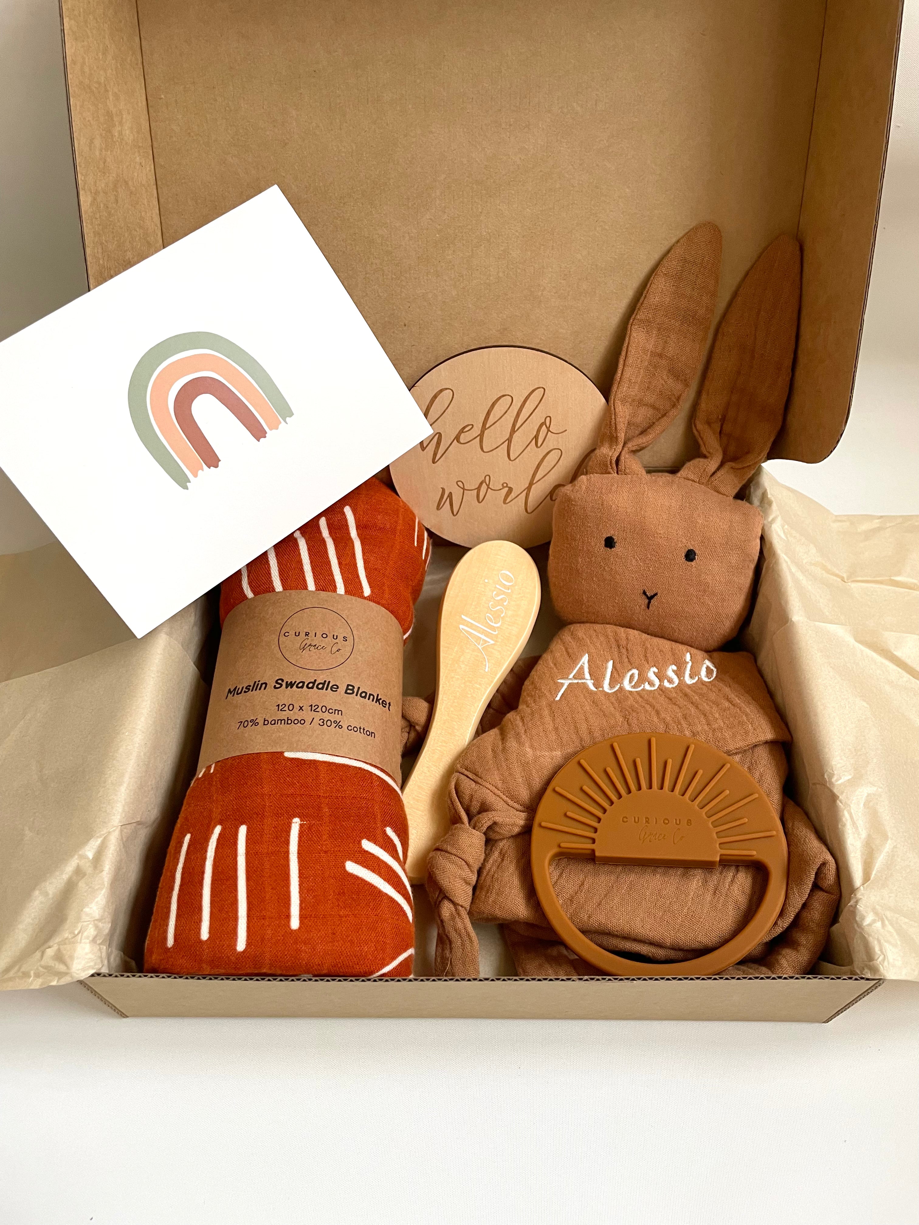 Newborn Gift Box Brown