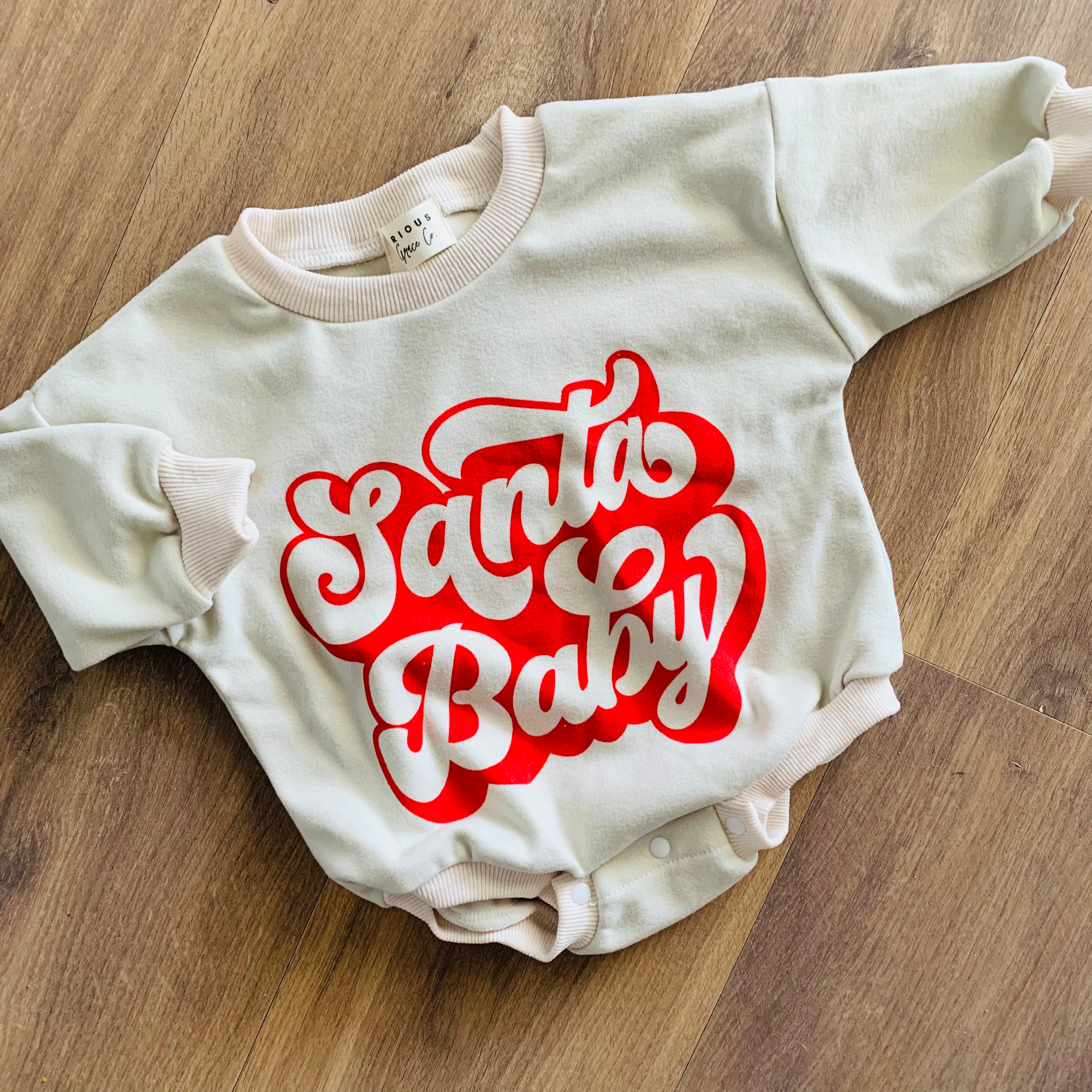 Santa Baby Romper