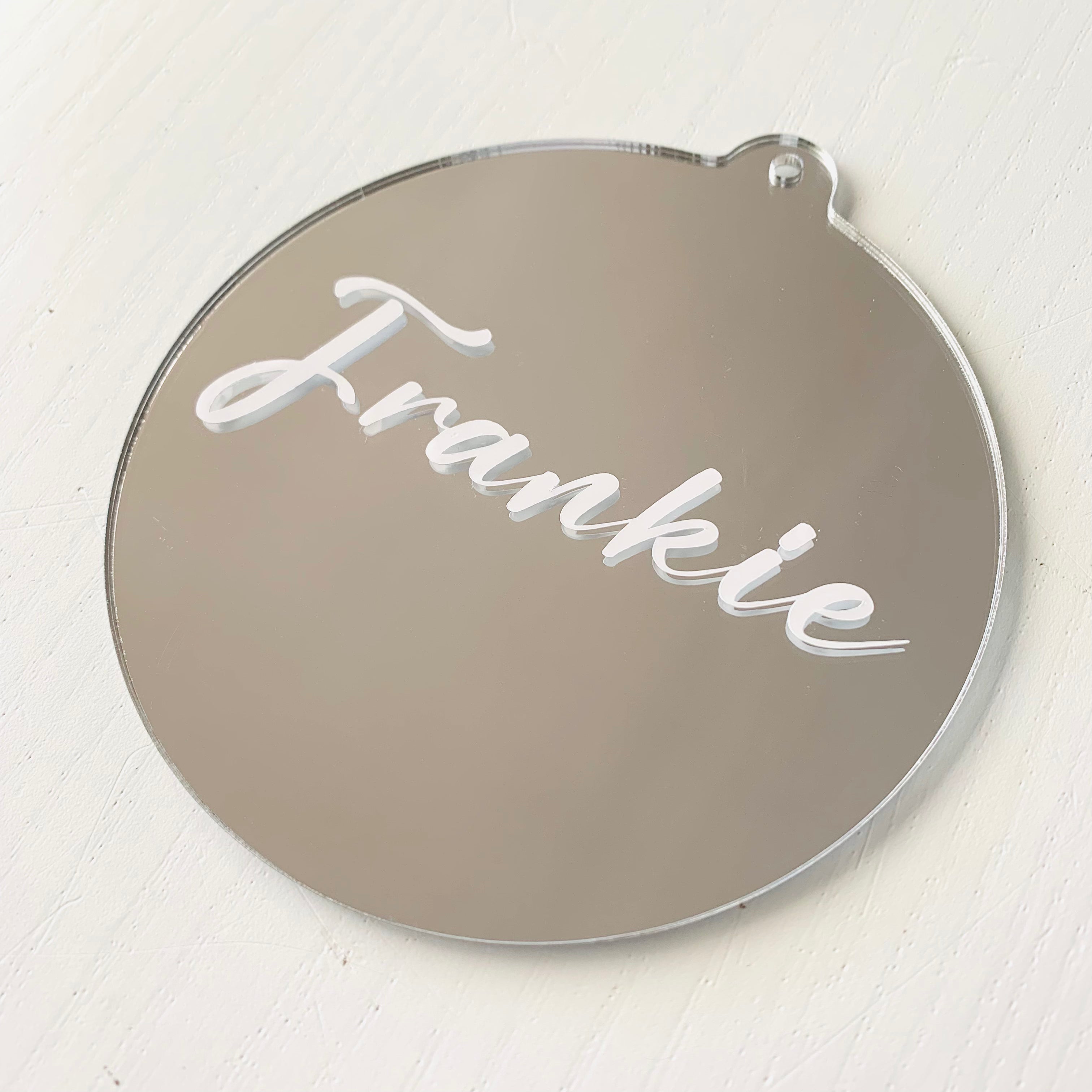 Personalised Christmas Bauble