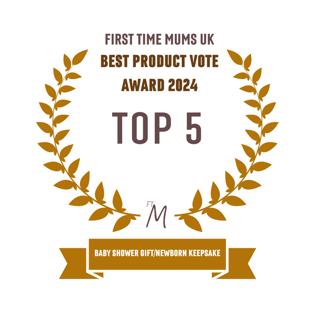 First Time Mum's UK Best Product Vote Award Top 5 best Newborn Keepsake