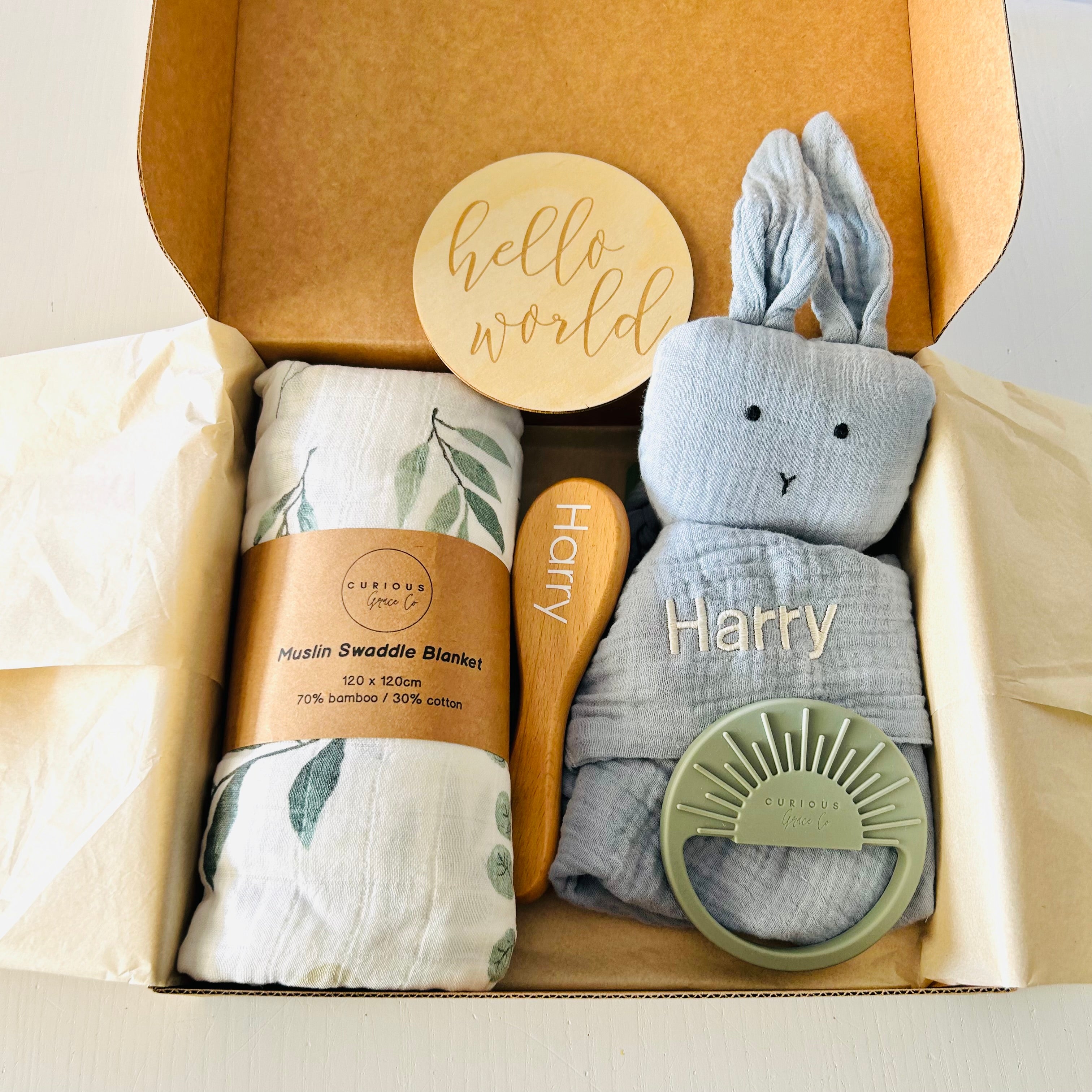 Newborn Gift Box Blue