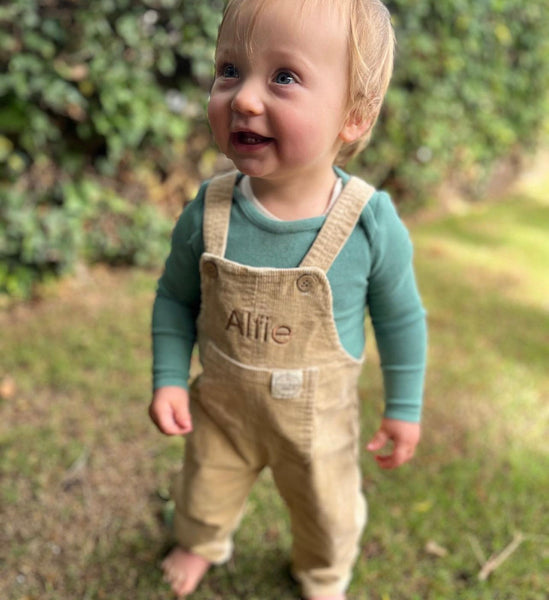 Cord Overalls  (with personalised option)