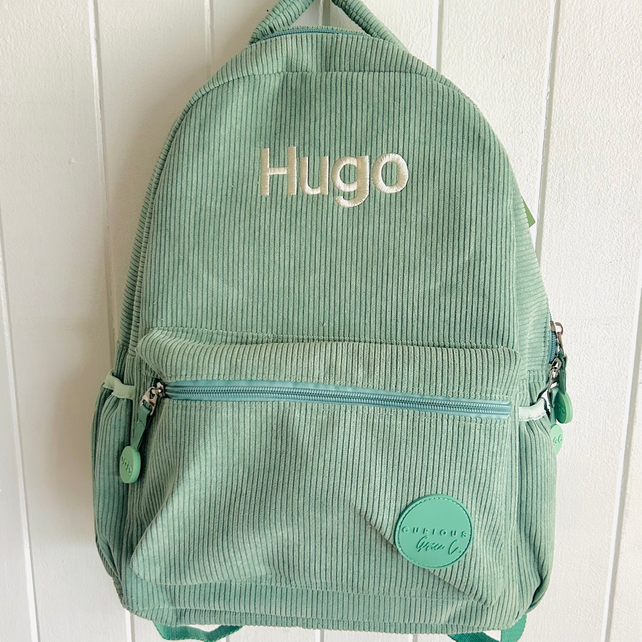 Corduroy Backpack (with personalised option)