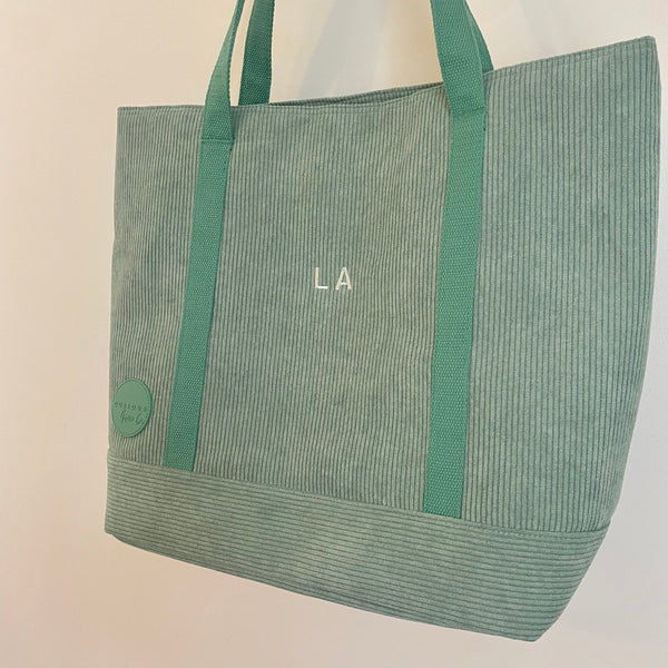 Corduroy Tote Bag (with personalised option)