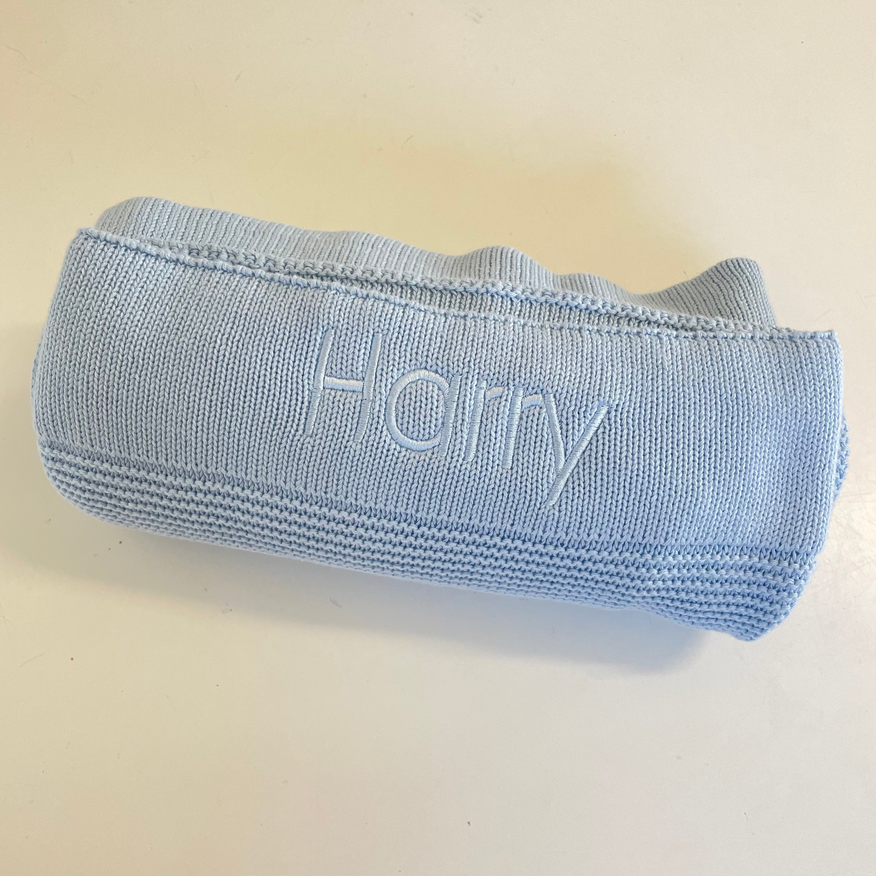 ‘Harry’ personalised blanket