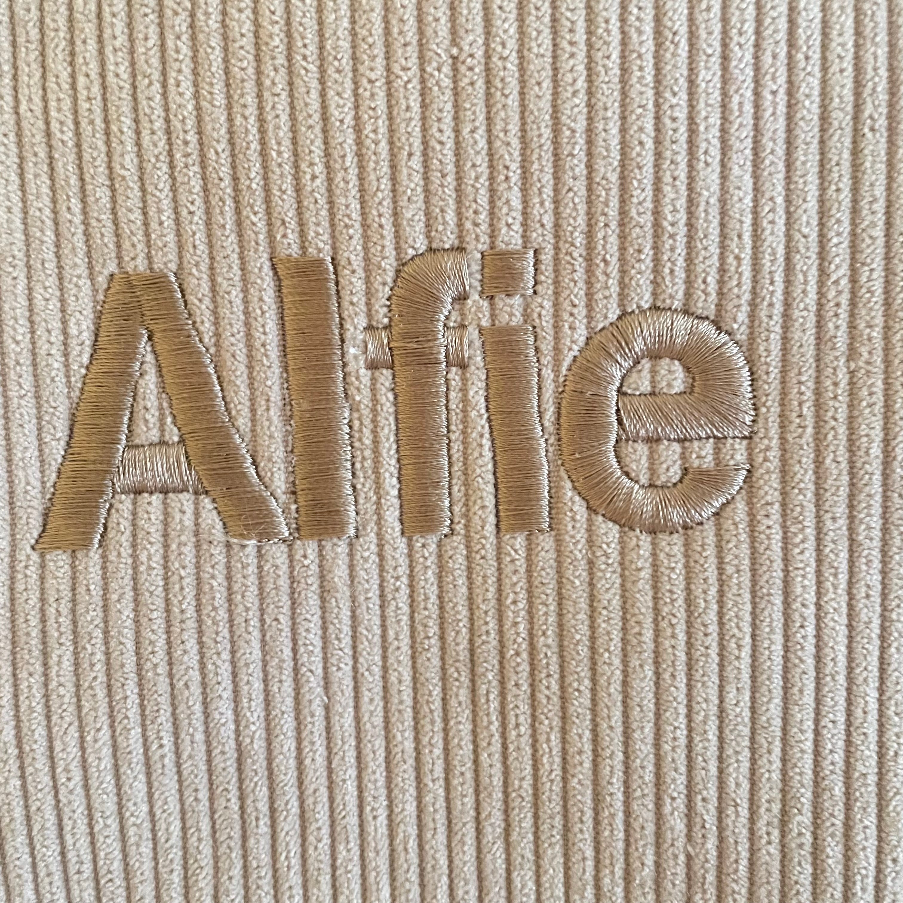 ‘Alfie’ beige bag