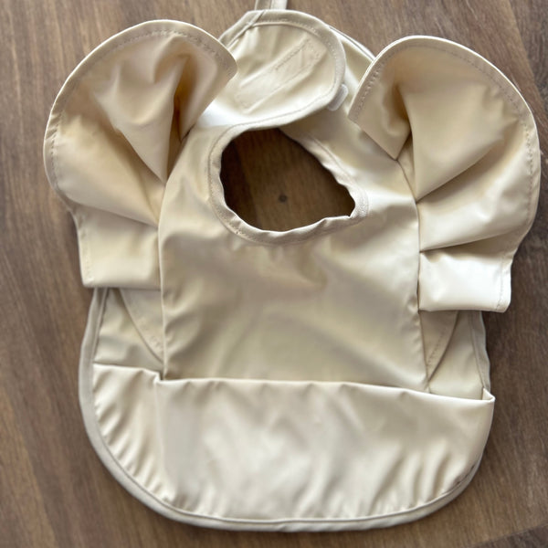 Waterproof frill bib