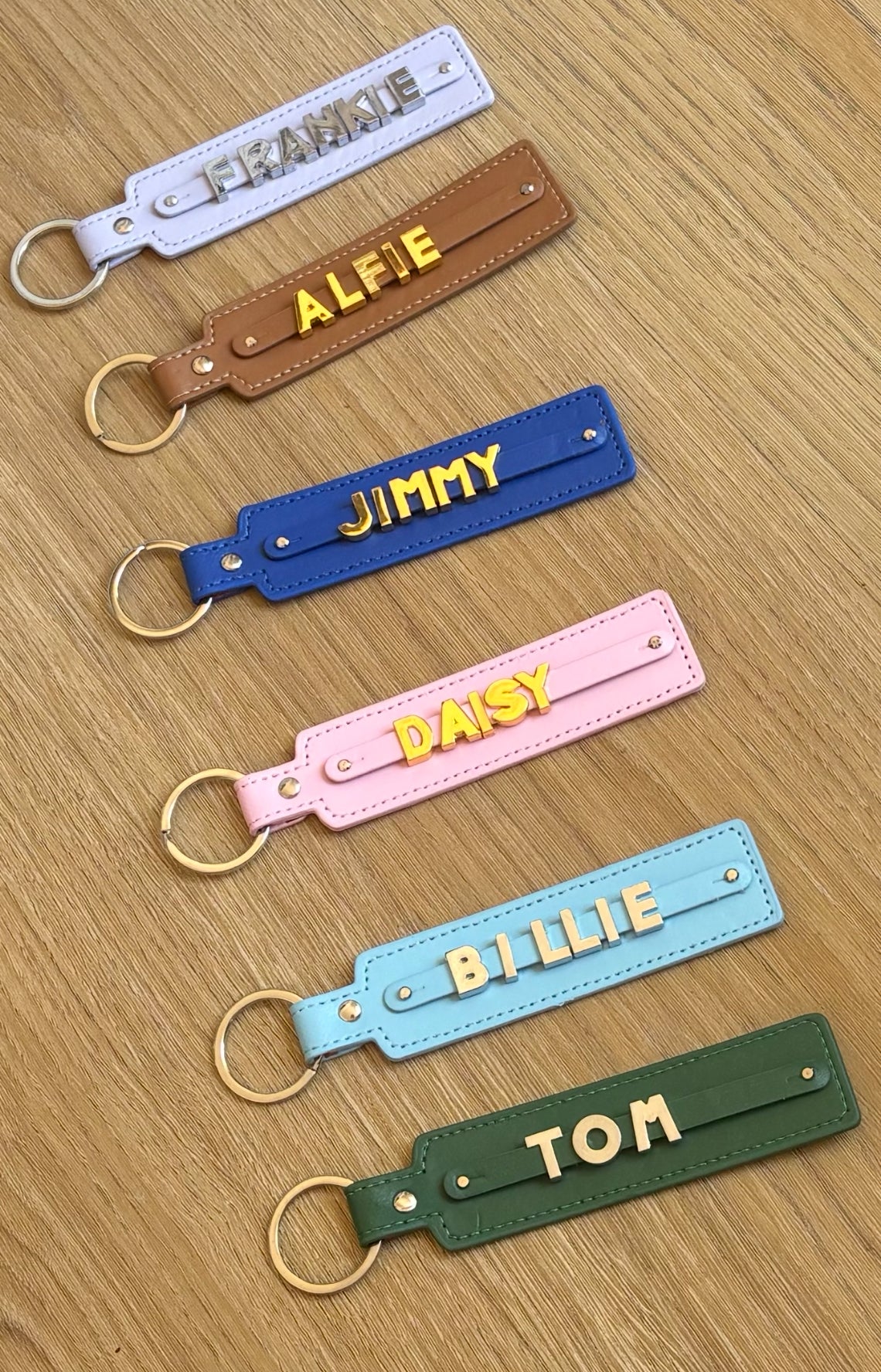 Personalised Bag Tag Keychain