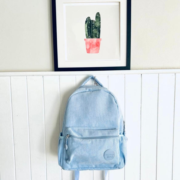 Corduroy Backpack (with personalised option)