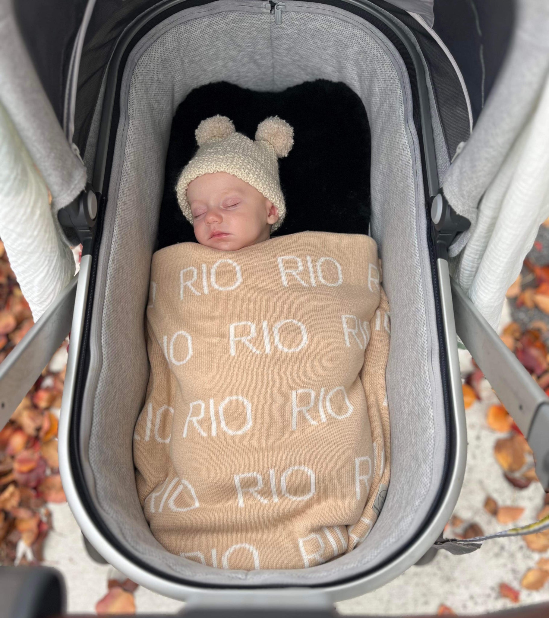 Personalised Printed Name Blanket by Curious Grace Co.