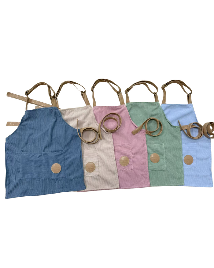Corduroy Apron (with personalised option)