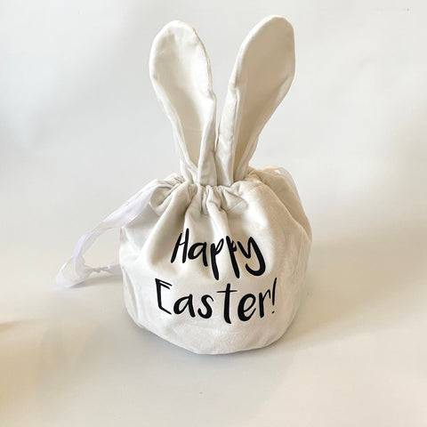Happy Easter White Hunting Bag