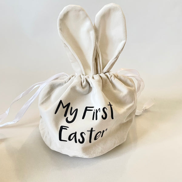 My First Easter White Hunting Bag
