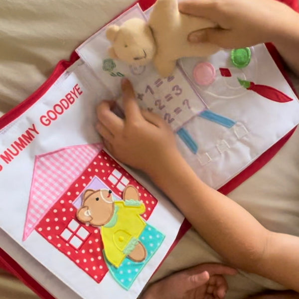 Cloth Activity Book - My Day