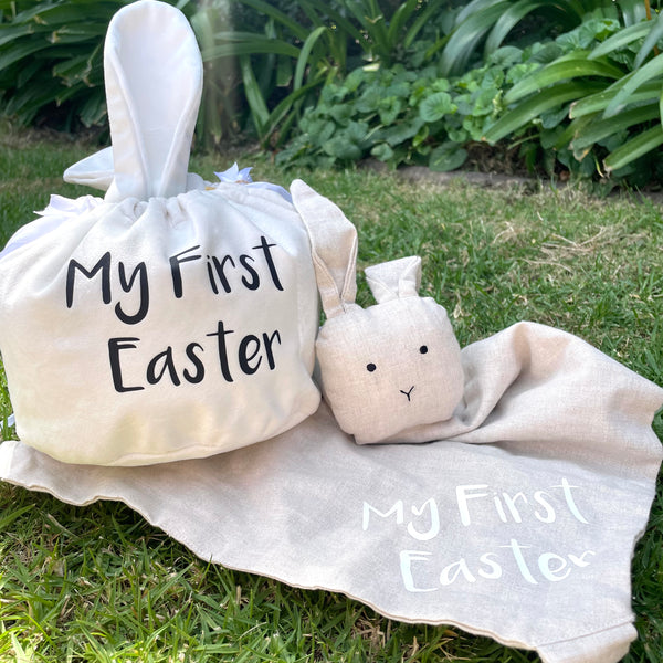 My First Easter White Hunting Bag