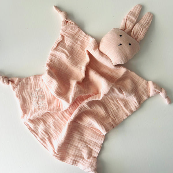 Baby Comforter Blush Bunny