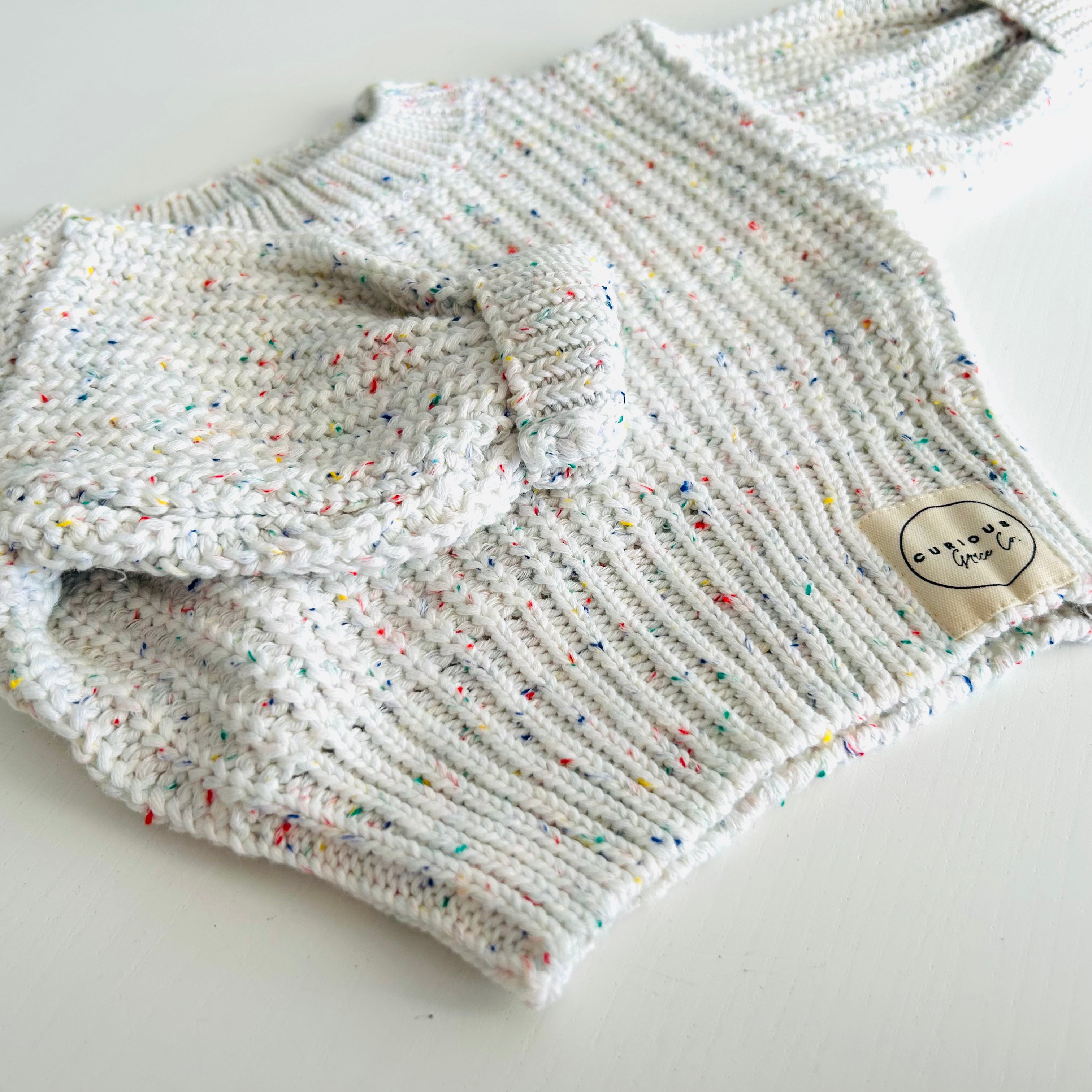 Speckled Knit Jumper (with personalisation option)