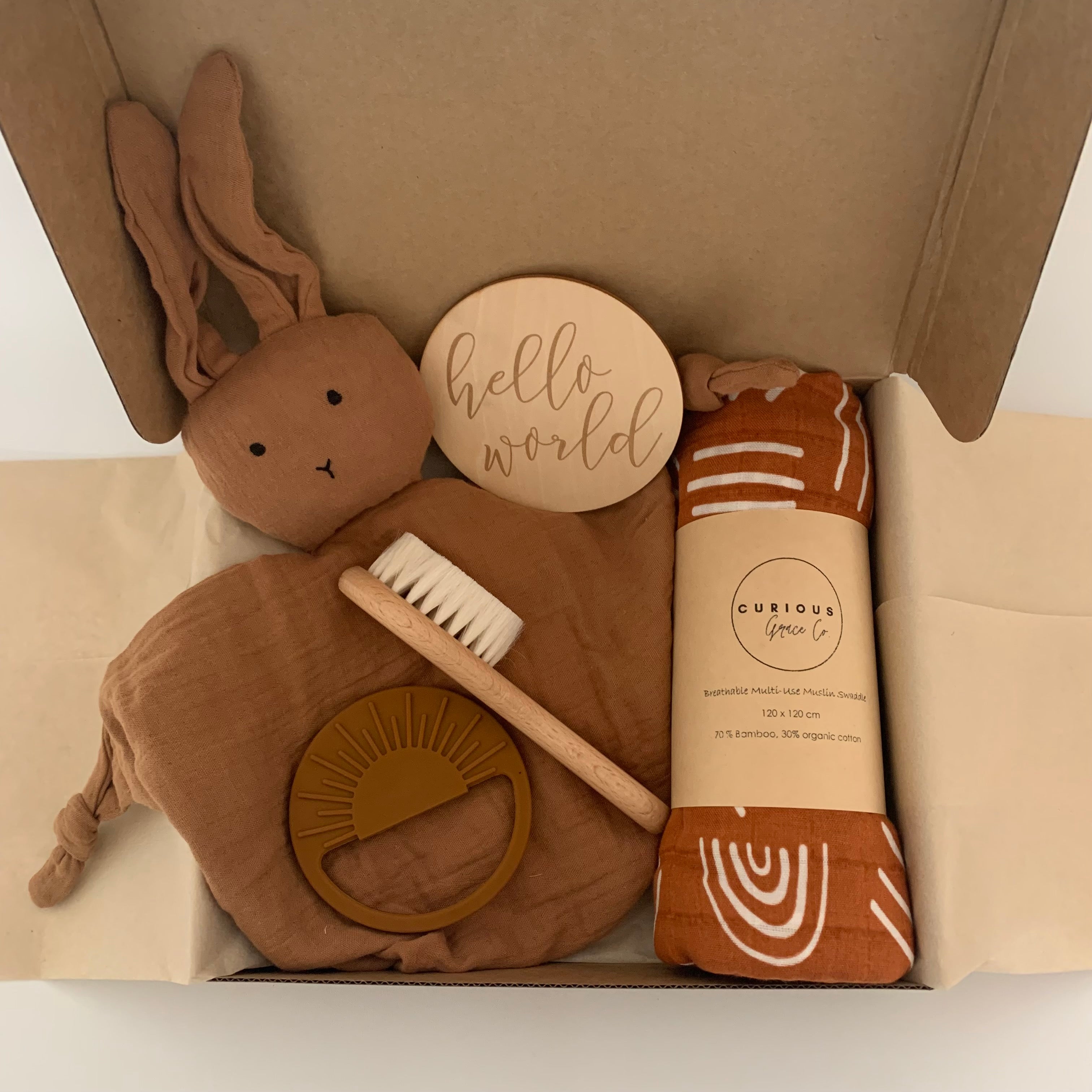 Newborn Gift Box Brown