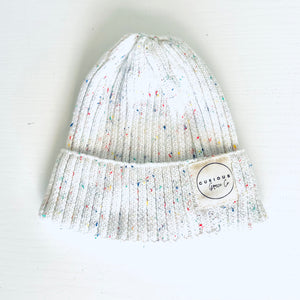 Speckled Knit Beanies