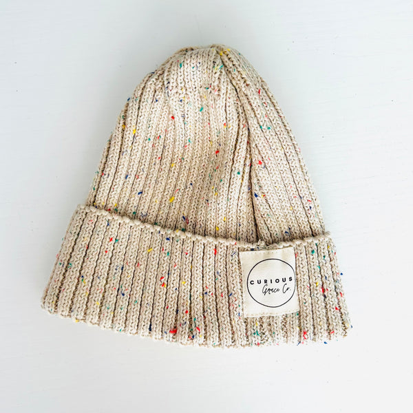 Speckled Knit Beanies