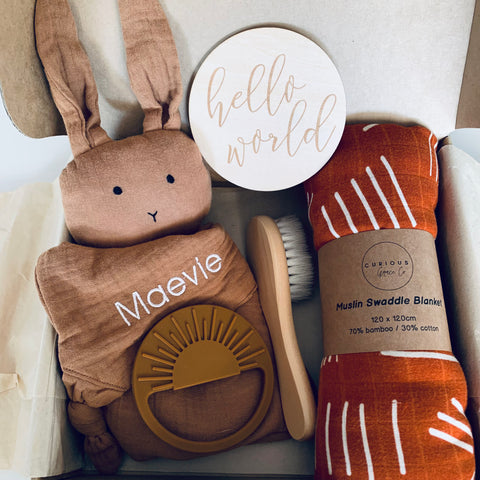 Newborn Gift Box Brown