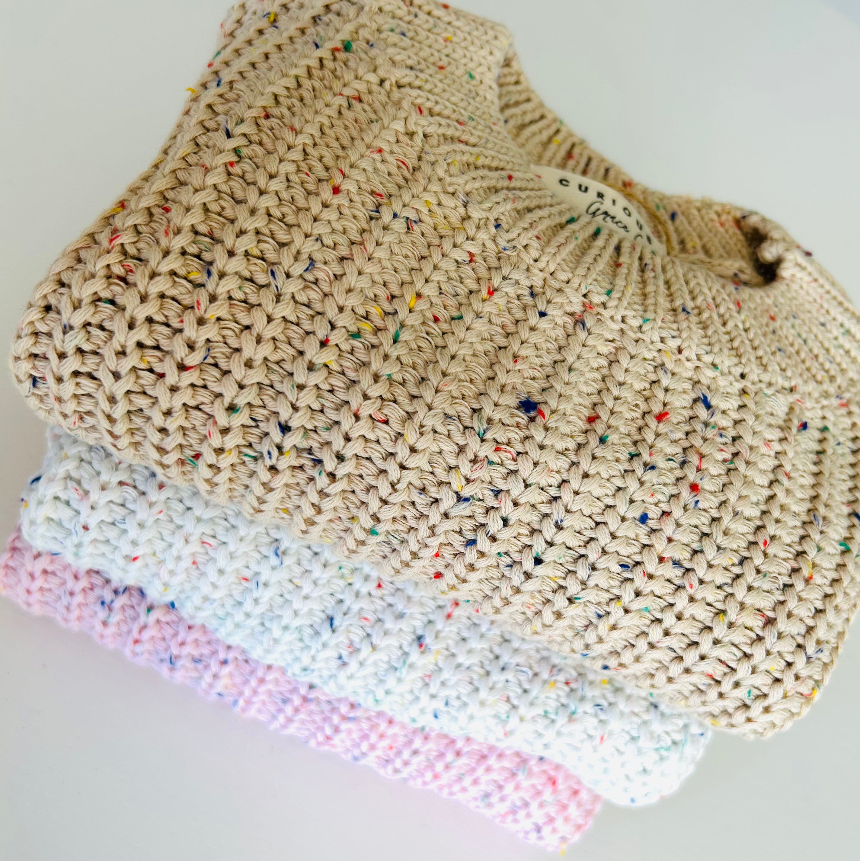 Speckled Knit Jumper (with personalisation option)