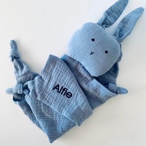 Baby Comforter Blue Bunny